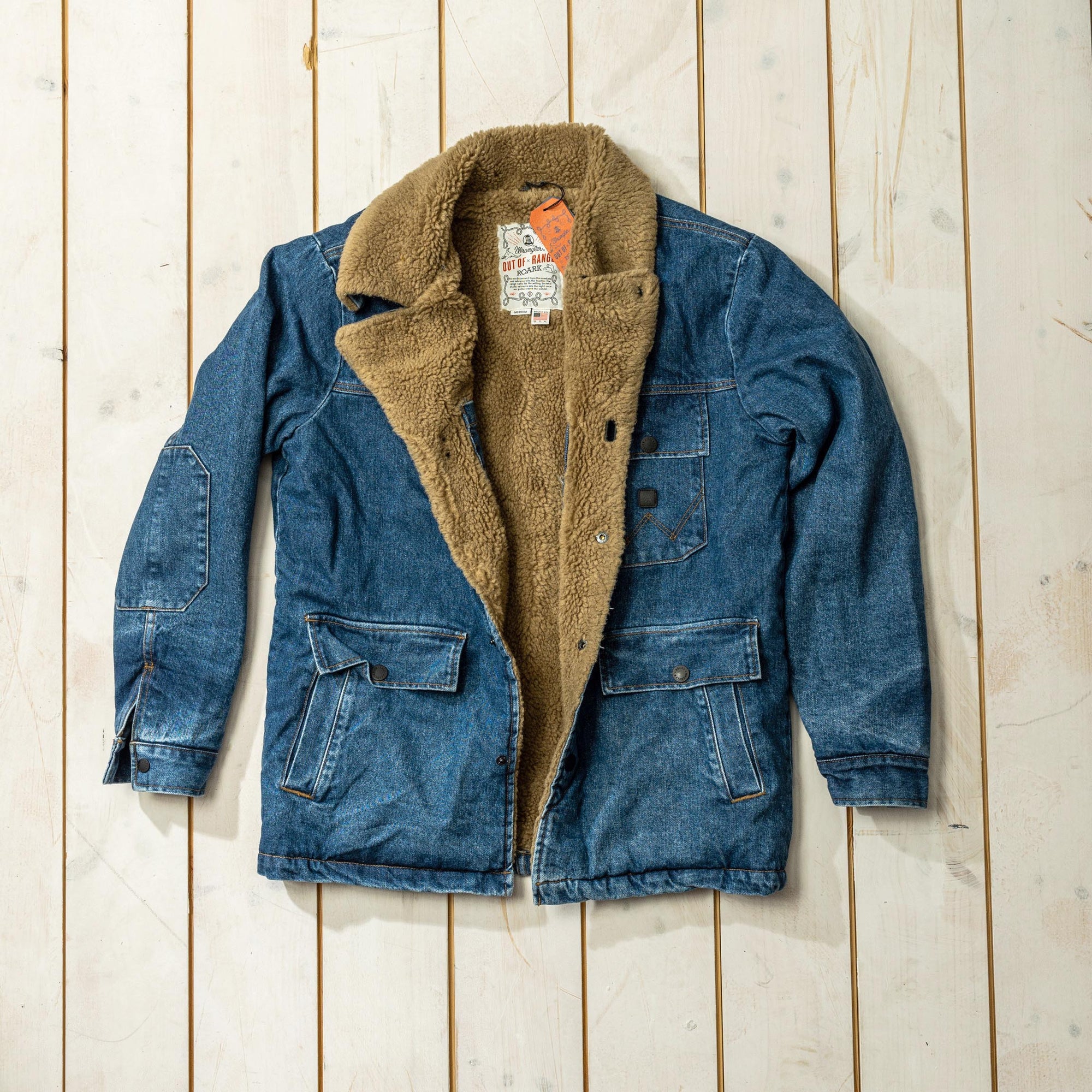 ROARK X Wrangler THE ROUNDUP JACKET ULD og DENIM