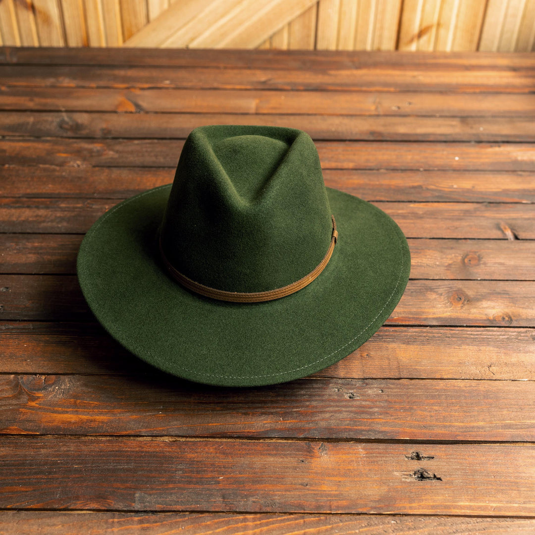 Roark x Pendleton Range Fedora - Grøn uld