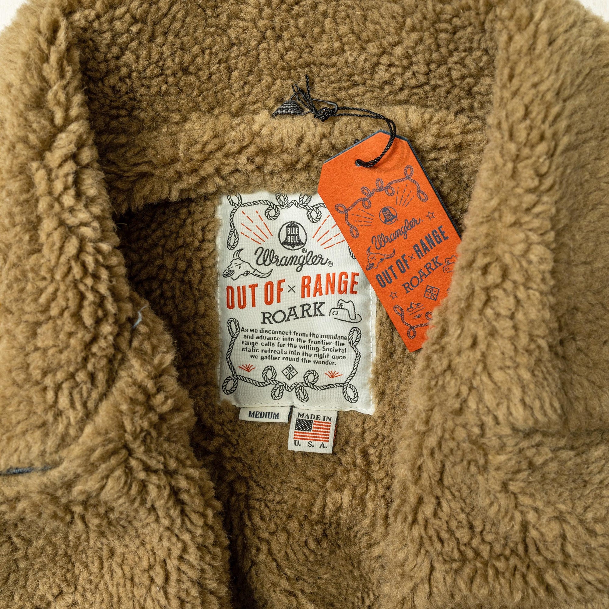 ROARK X Wrangler THE ROUNDUP JACKET ULD og DENIM