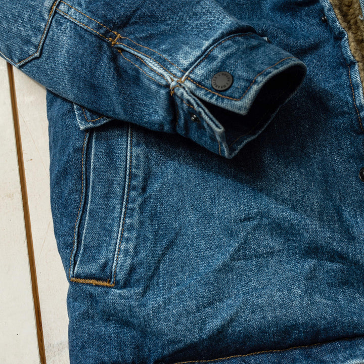 ROARK X Wrangler THE ROUNDUP JACKET WOOL and DENIM