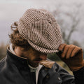 Shangri La - “Outlaw” 8 Panel Cap - Lys Brun