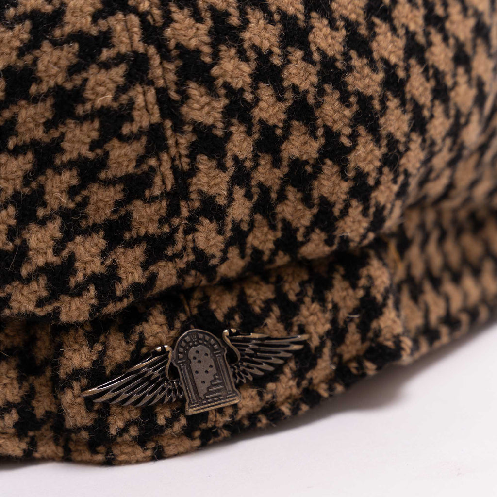 Shangri La - “Outlaw” 8 Panel Cap - Dark Brown