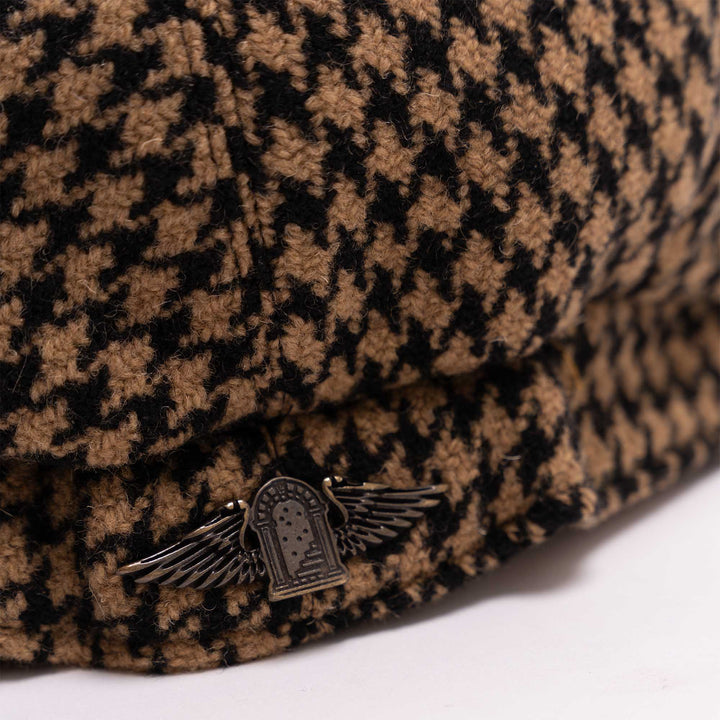 Shangri La - “Outlaw” 8 Panel Cap - Dark Brown