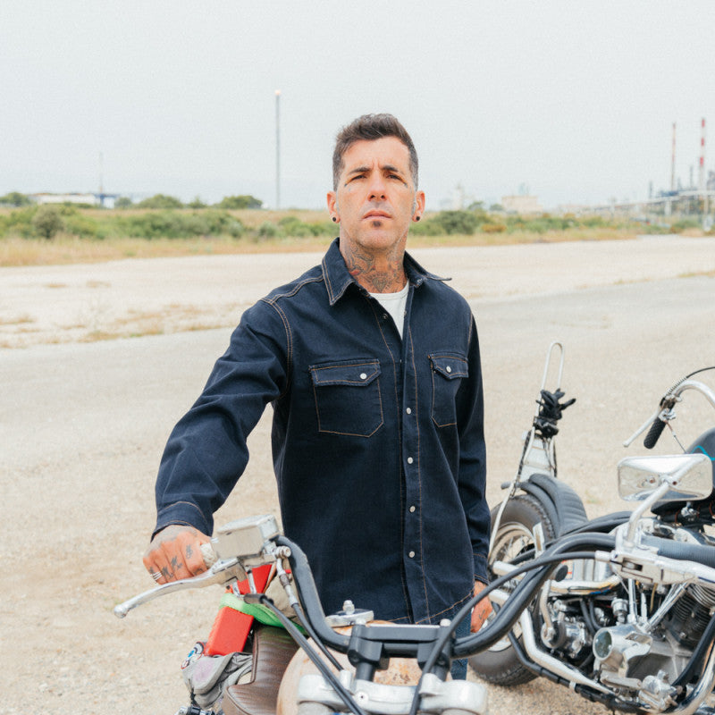 KYTONE - Overshirt - Black Denim