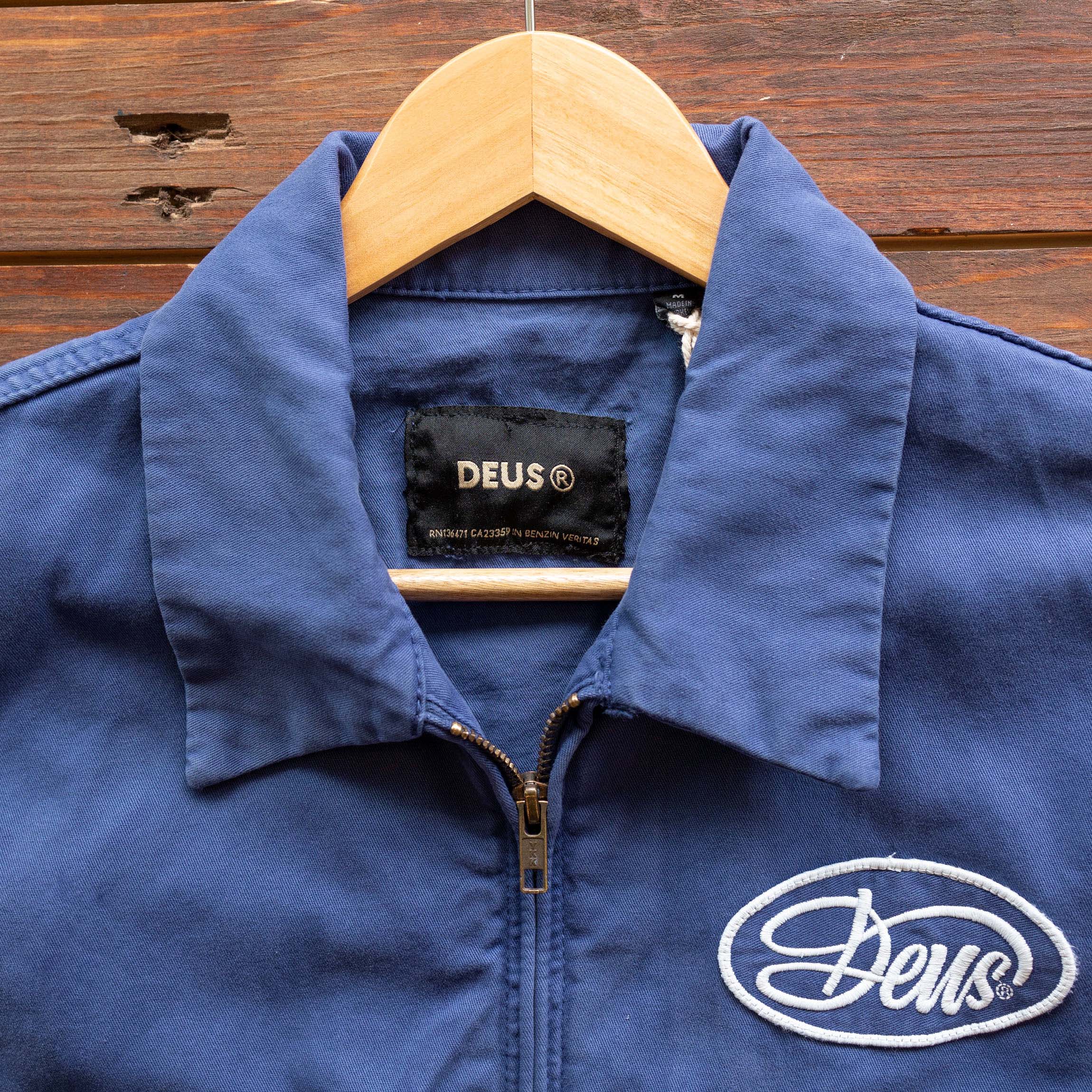 Deus Ex Machina - Gulf Drizzler Jacket - Work Blue