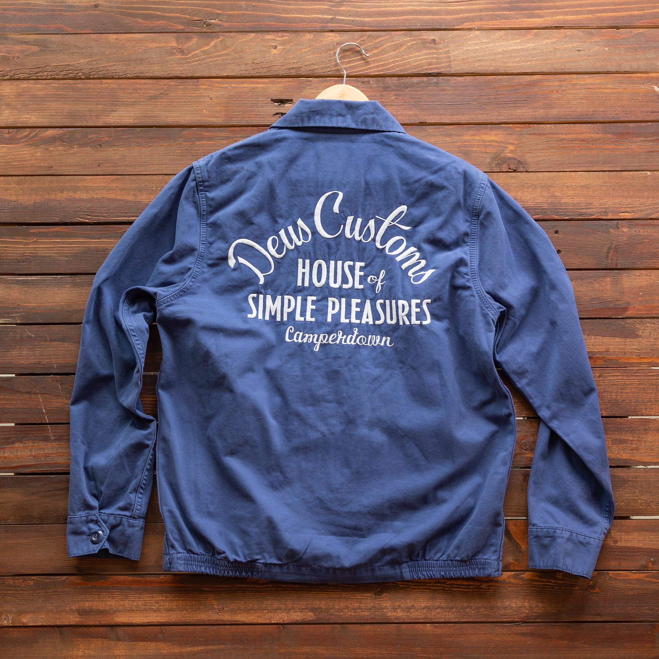 Deus Ex Machina - Gulf Drizzler Jacket - Work Blue