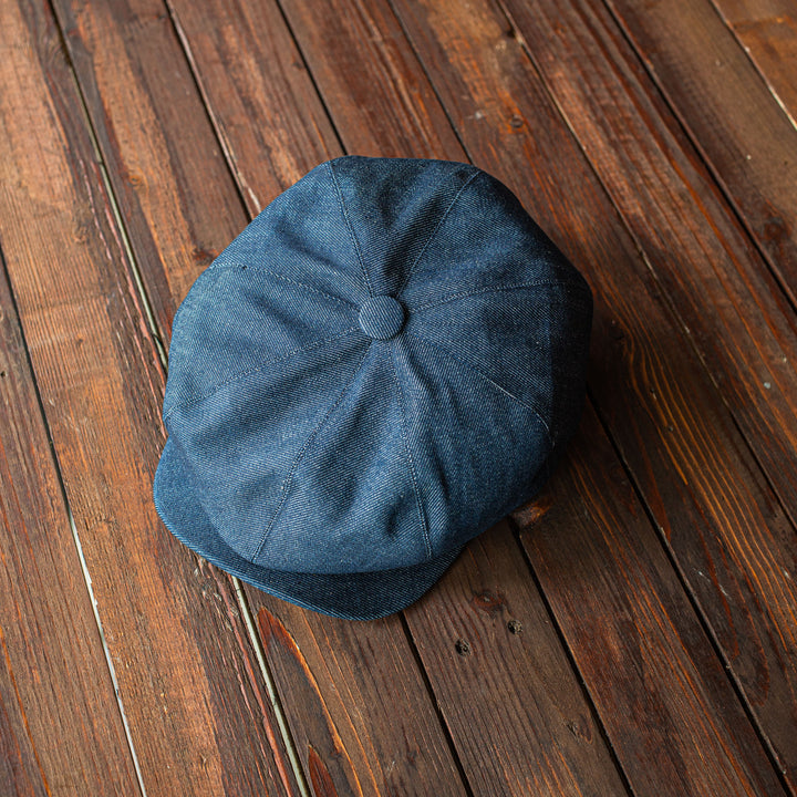 Shangri-La - “Outlaw” Selvedge Denim 8 Panel Riders Cap