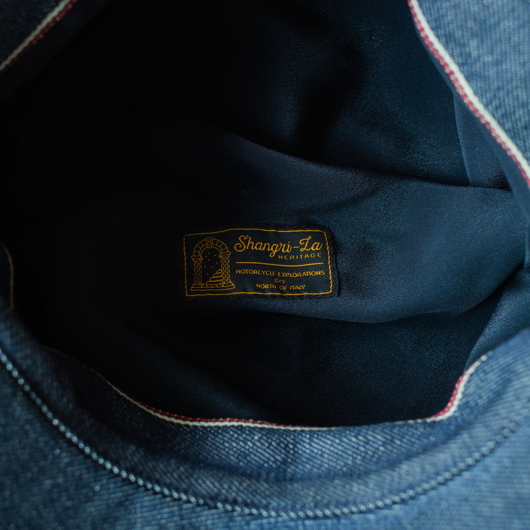 Shangri-La - “Outlaw” Selvedge Denim 8 Panel Riders Cap