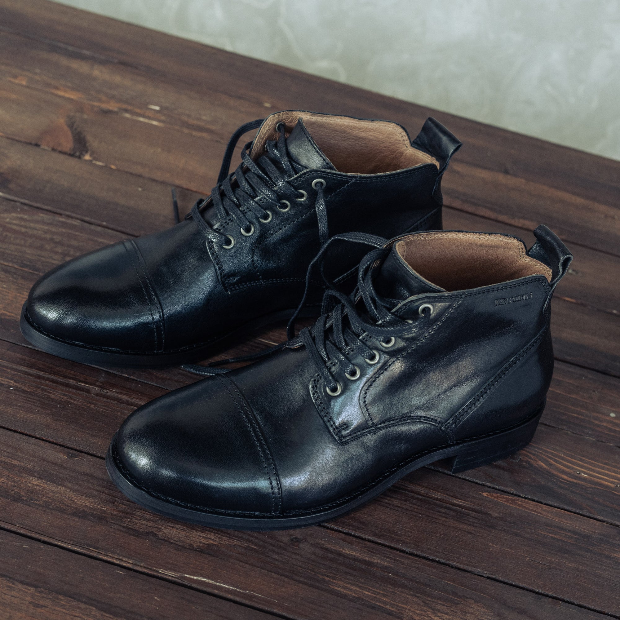 TEN POINTS - Boots - New Mercury - Black