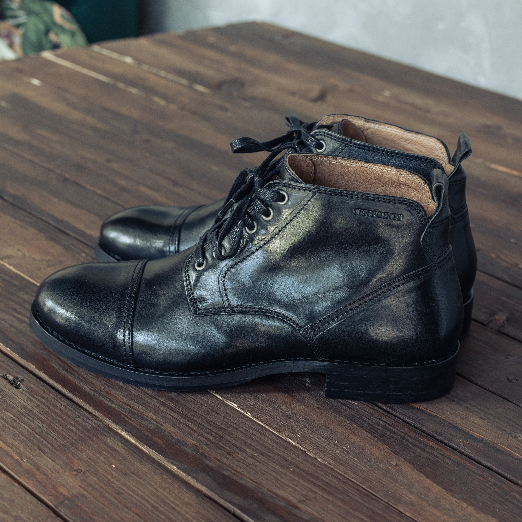 TEN POINTS - Boots - New Mercury - Black