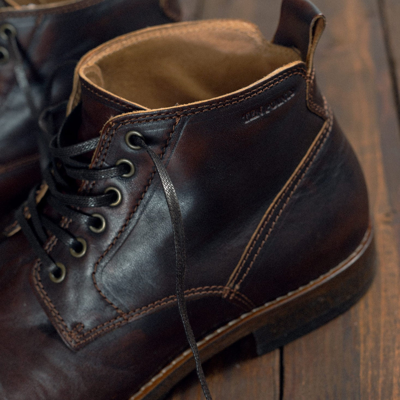 TEN POINTS - Boots - New Mercury - Dark Brown leather
