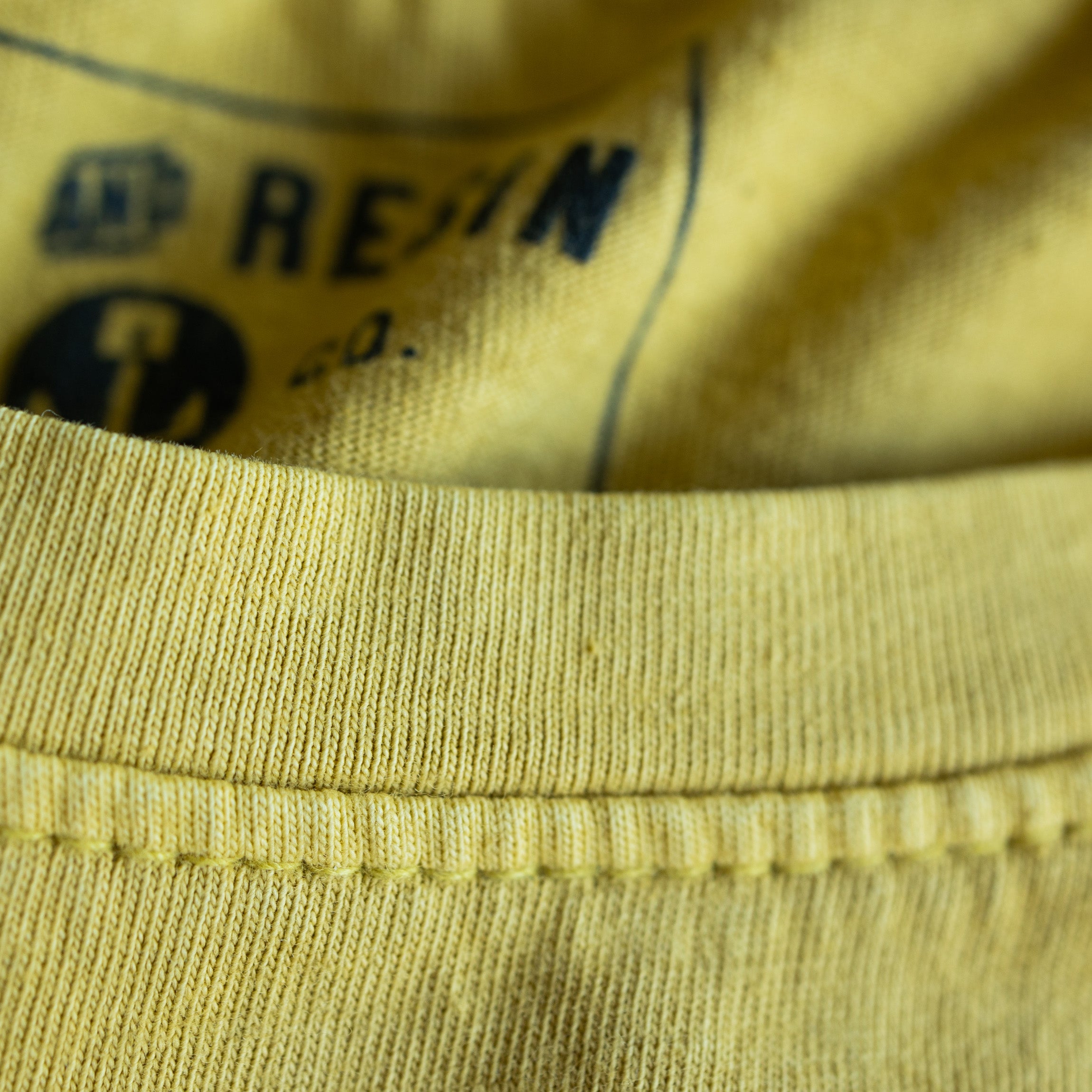 Iron and Resin - T-shirt -TIDE TEE - Vintage Yellow