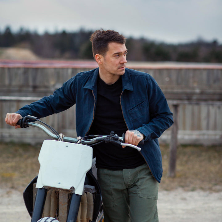 ROARK - Station Organic Jacket - Navy