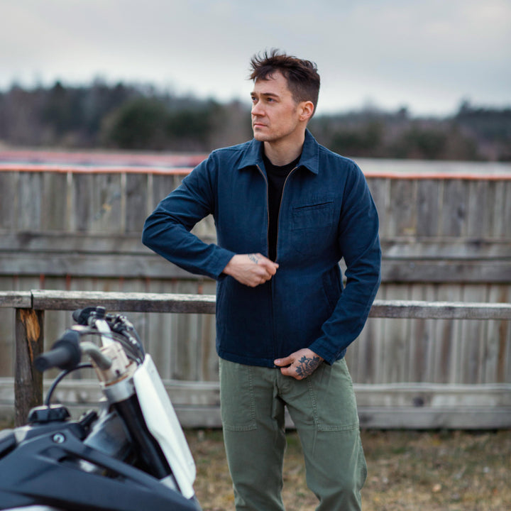 ROARK - Station Organic Jacket - Navy