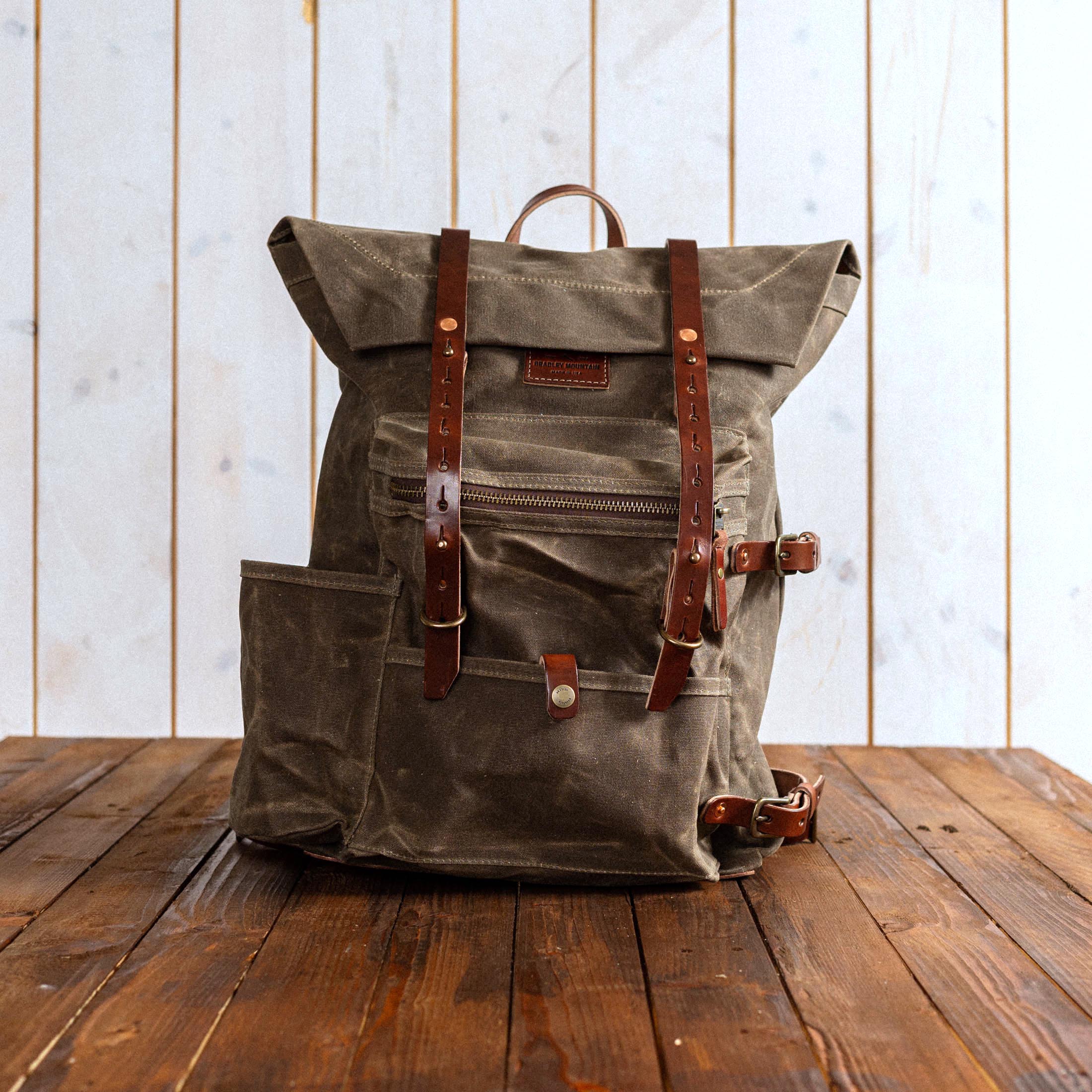 BRADLEY MOUNTAIN - The Wilder Backpack - green