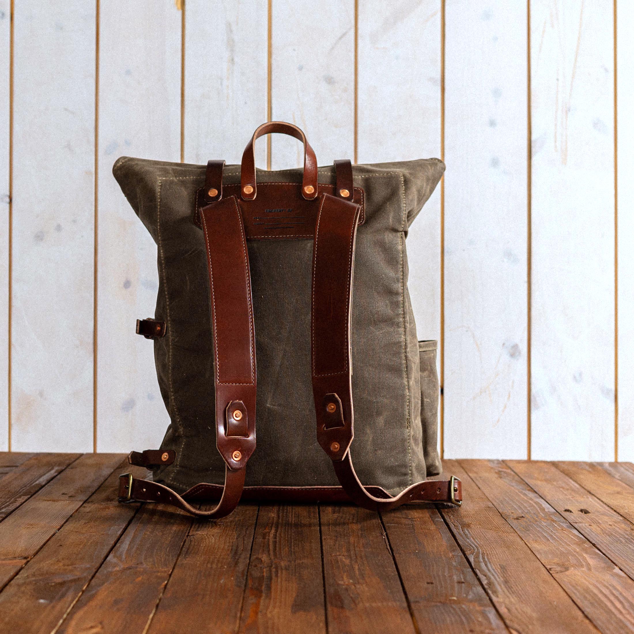 BRADLEY MOUNTAIN - The Wilder Backpack - green