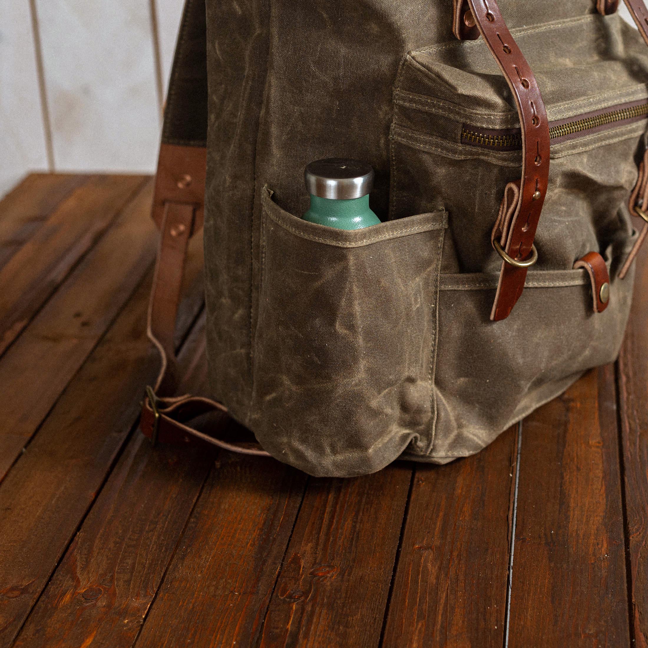 BRADLEY MOUNTAIN - The Wilder Backpack - green