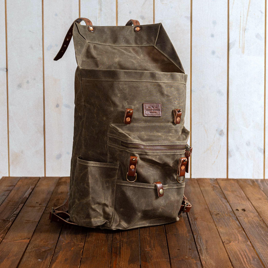 BRADLEY MOUNTAIN - The Wilder Backpack - green
