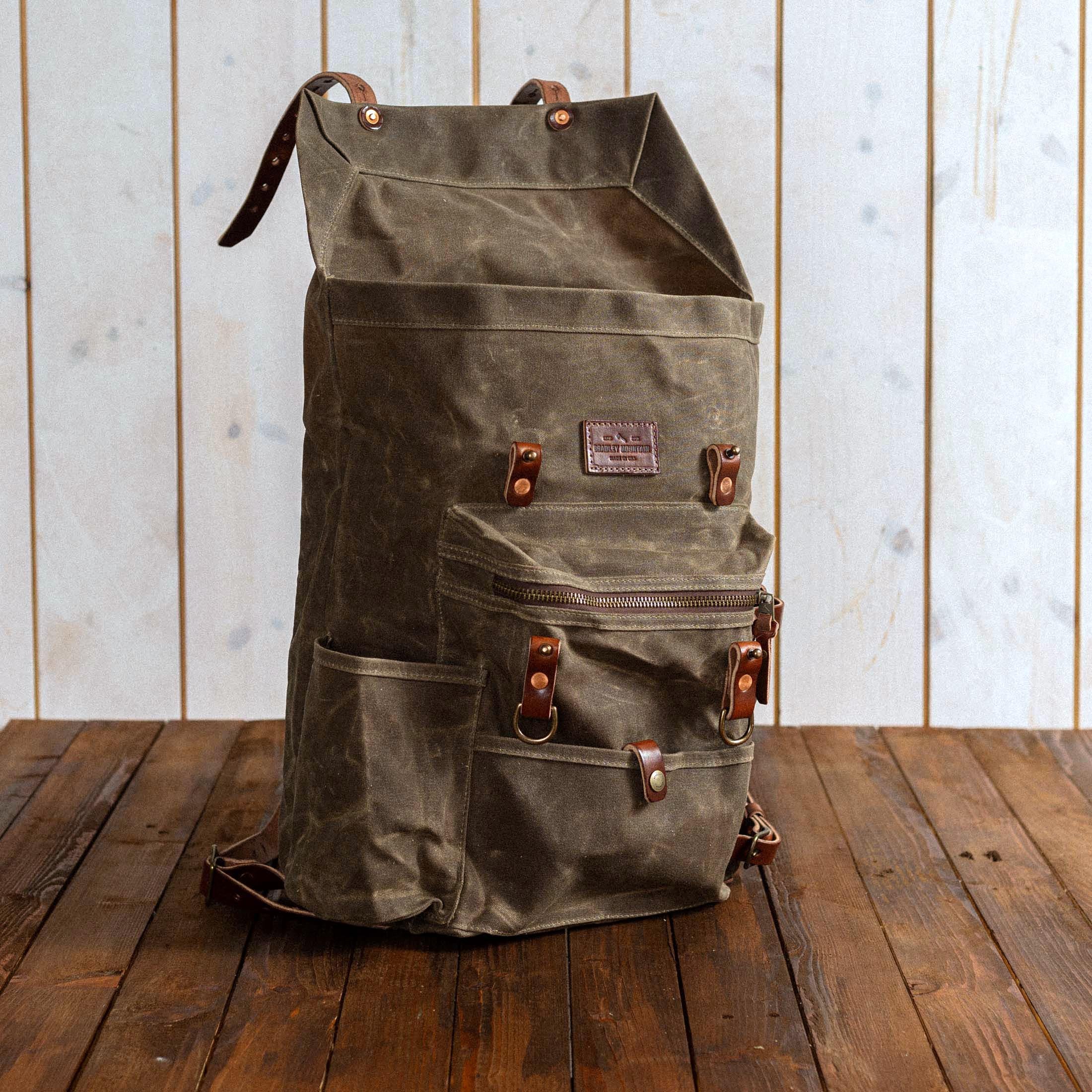 BRADLEY MOUNTAIN - The Wilder Backpack - green