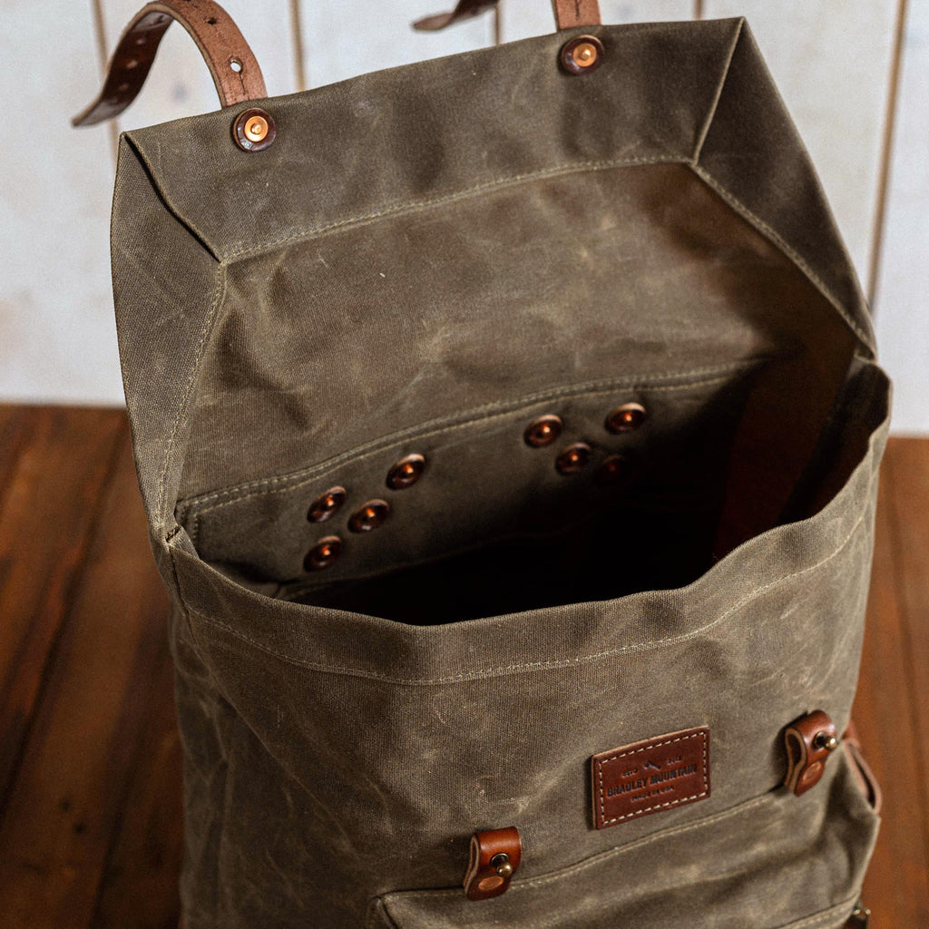 BRADLEY MOUNTAIN - The Wilder Backpack - green