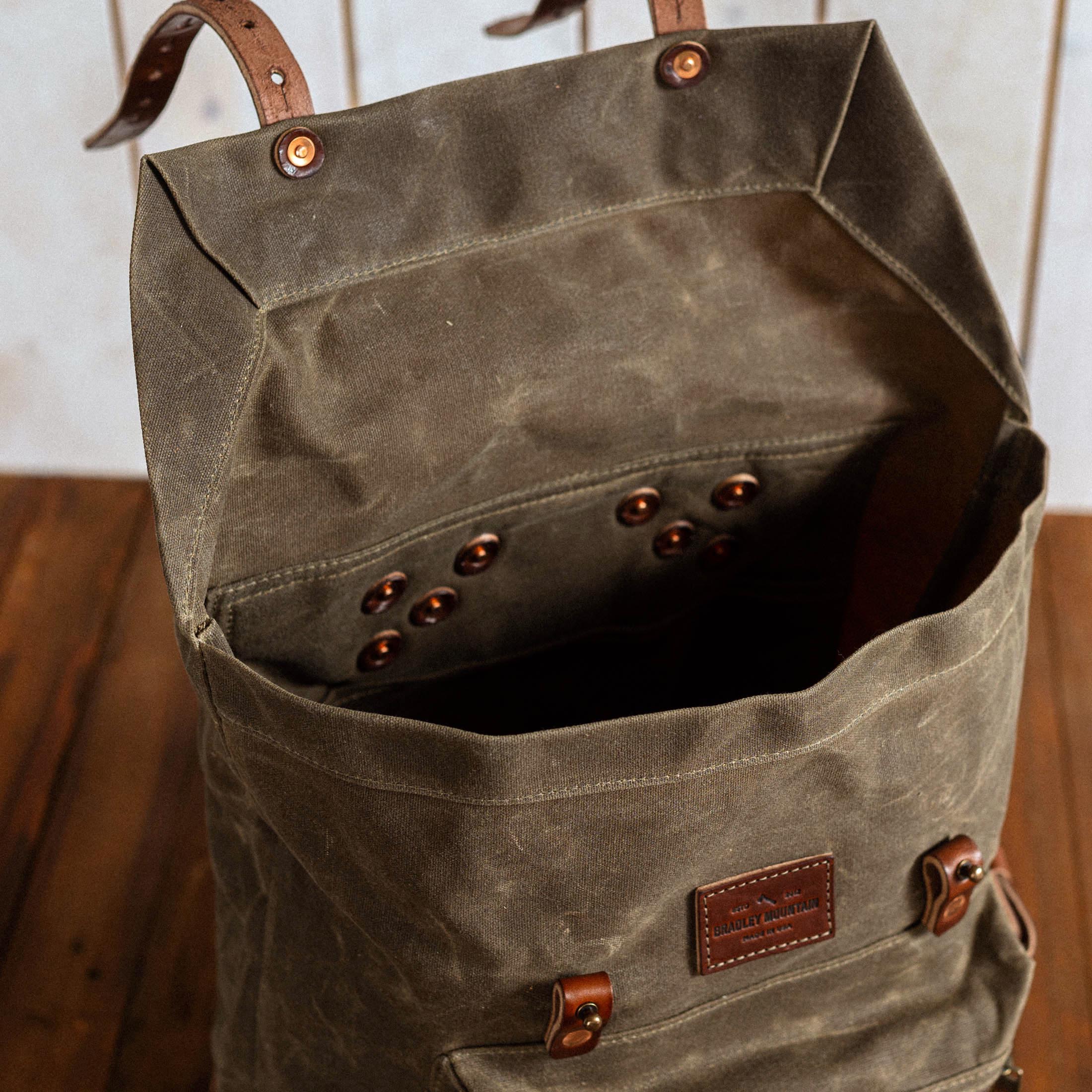 BRADLEY MOUNTAIN - The Wilder Backpack - green