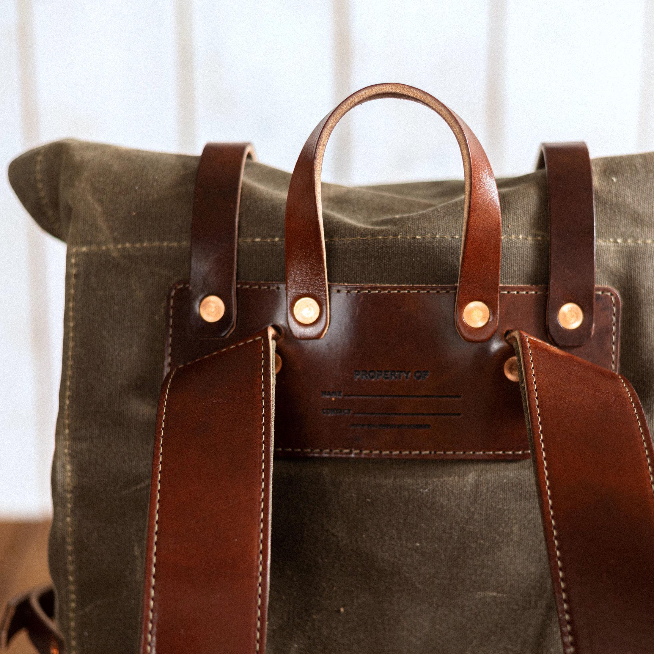 BRADLEY MOUNTAIN - The Wilder Backpack - green