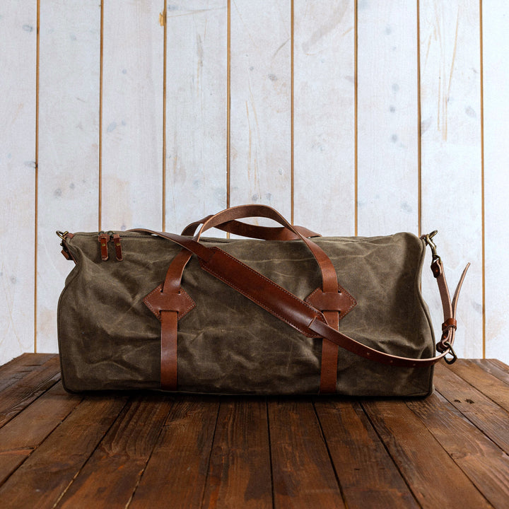 BRADLEY MOUNTAIN - The Rambler - Duffle bag - grøn