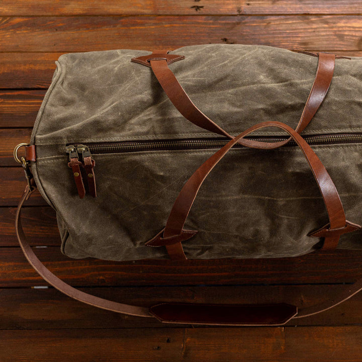 BRADLEY MOUNTAIN - The Rambler - Duffle bag - grøn