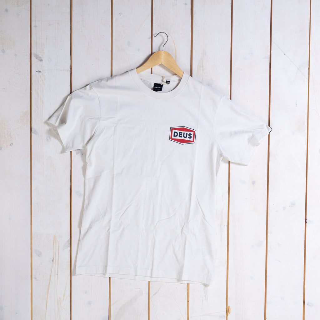 DEUS EX MACHINA - T-Shirt - white - Tokyo logo