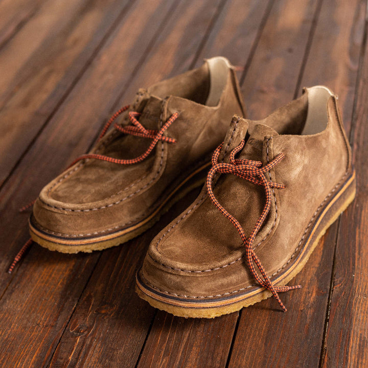ASTORFLEX - Beenflex chukka/moccasin - mørkebrun ruskind