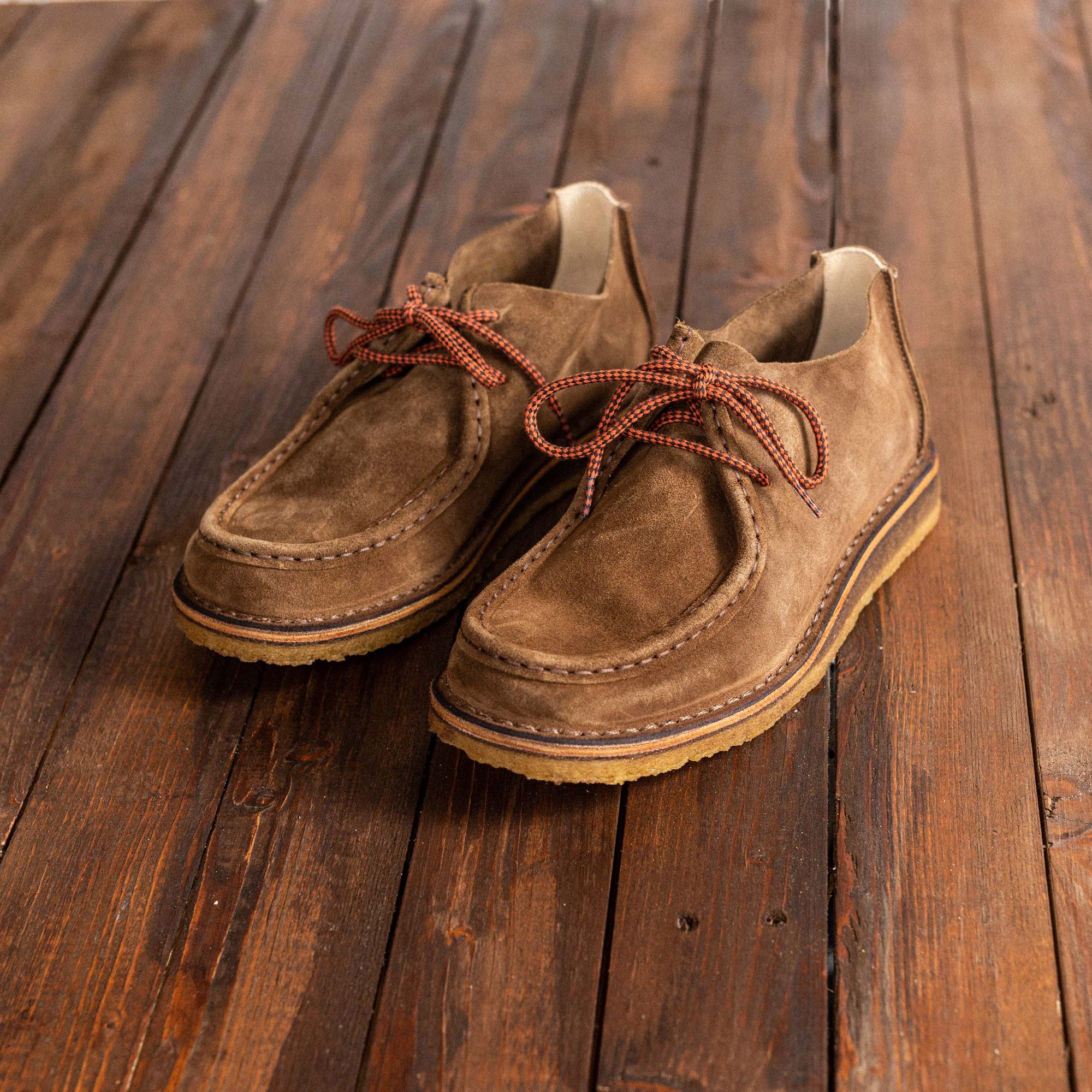 ASTORFLEX - Beenflex chukka/moccasin - mørkebrun ruskind